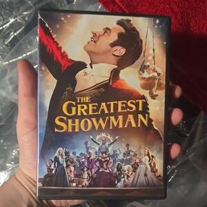 The Greatest Showman DVD - Bold Gold & Navy Cover